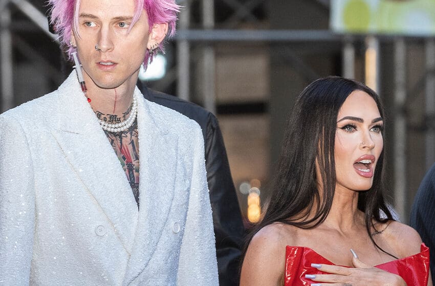  Upset Megan Fox And Machine Gun Kelly Seen Leaving A Marriage Counseling Office—Pictured The First Time After Cheating And Separation Issues