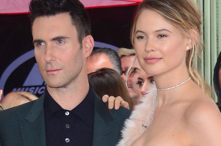  Adam Levine And Wife Behati Prinsloo Display Affection On Red Carpet At Unforgettable Evening Fundraiser After Sexting Scandal