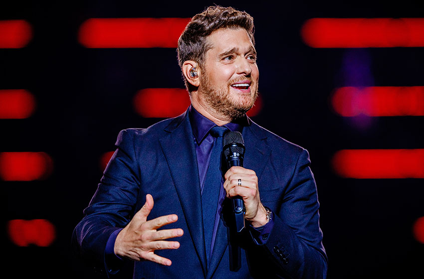  Michael Bublé Excited To Be Celebrity Team Captain for 2024 NHL All-Star Game”