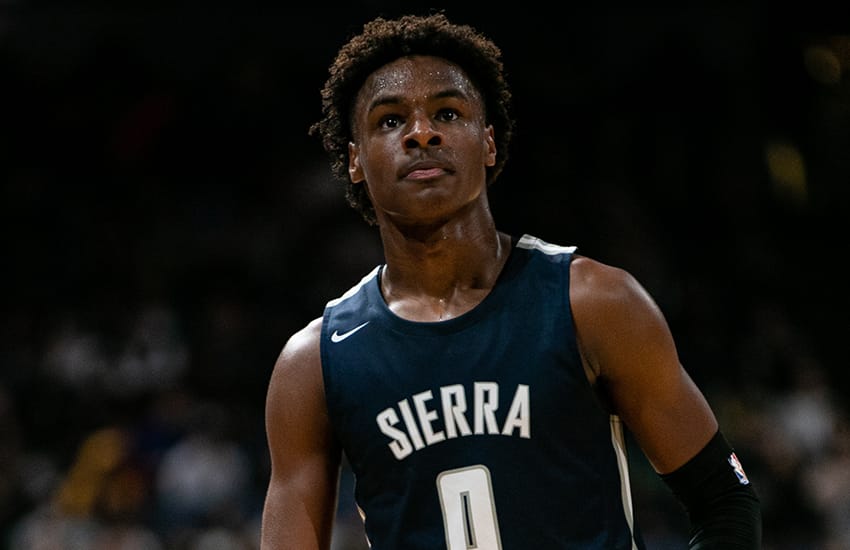  Bronny James Reflects On The Tough Side Of Being Lebron James’ Son