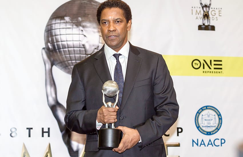  Denzel Washington Reflects On Working With Whitney Houston In ‘The Preacher’s Wife’