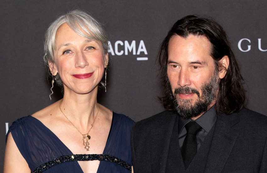  Keanu Reeves And Alexandra Grant Hit The Road With Their Love — Literally