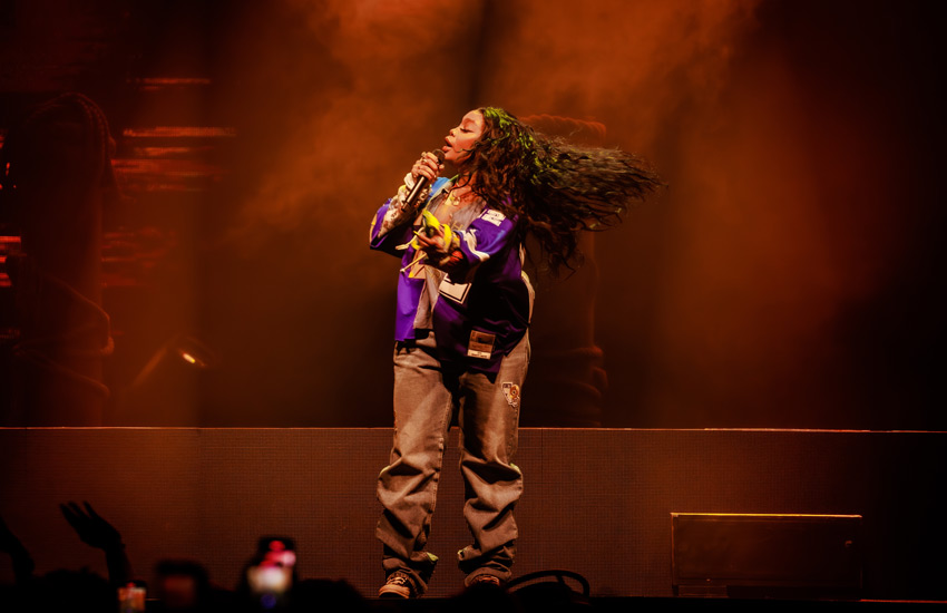 SZA Nearly Slips During Grand National Tour Kickoff With Kendrick Lamar